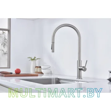 Смеситель Paulmark Senso Se215180-BS (брашированная сталь) картинка 5